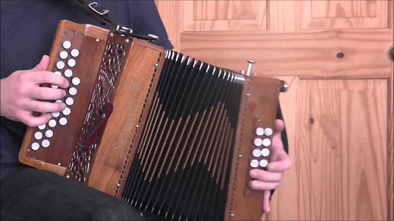 Melodeon/Button Accordion - Banish Misfortune and Dusty Windowsills (Irish Jigs)