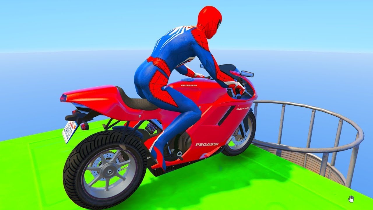 الرجل العنكبوت انقاذ باتمان Spider-Man Rescue batman vs iron man vs venom funny Game GTA 5 superhero