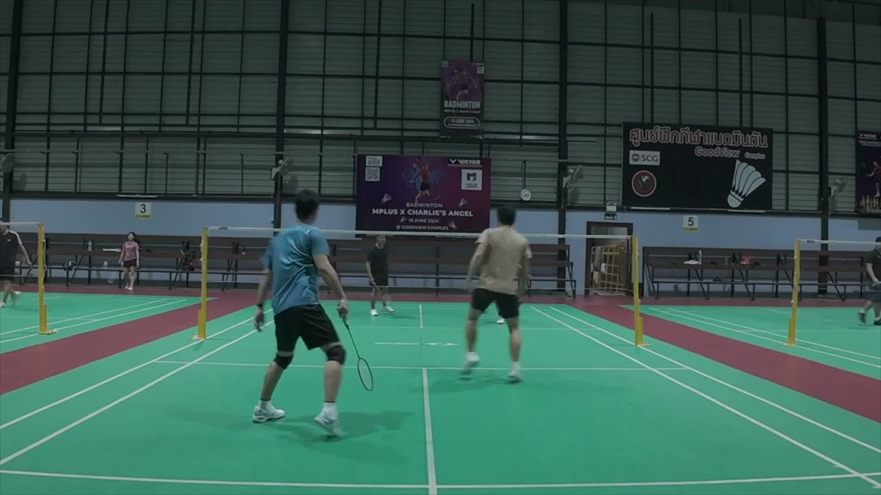 ก๊วนแบดมินตันลงชื่อ สนามแบดมินตัน Goodview Complex | เที่ยวทุกเดือน EP.1