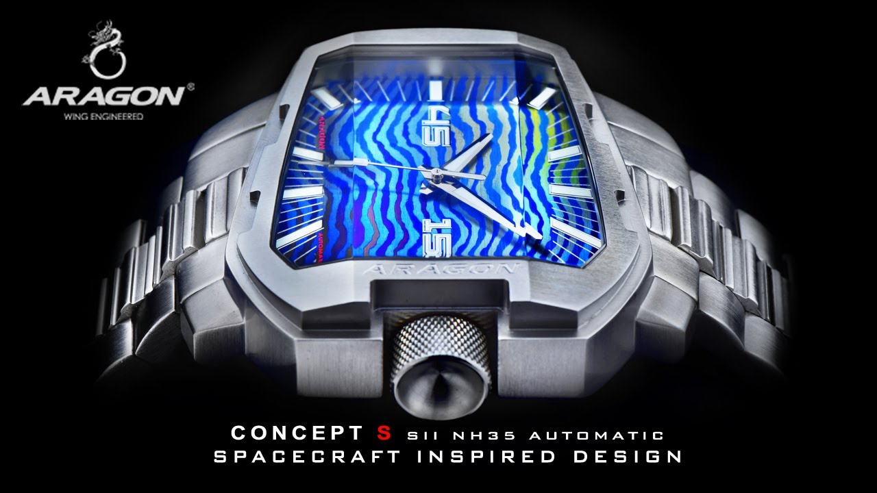 ARAGON&reg; Inspired by Spacecraft - The New Concept S Automatic