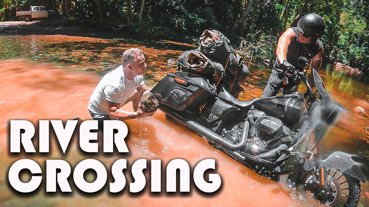 How to Cross a River on a HARLEY DAVIDSON