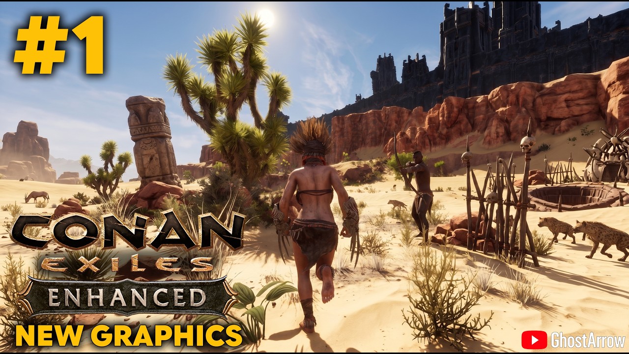 Conan Exiles Enhanced (UE5 Upgrade) Solo Gameplay Walkthrough Part 1 &ndash; No Commentary