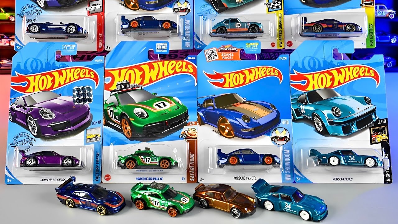 Все модели Hot Wheels Porsche Super Treasure Hunt + их стоимость