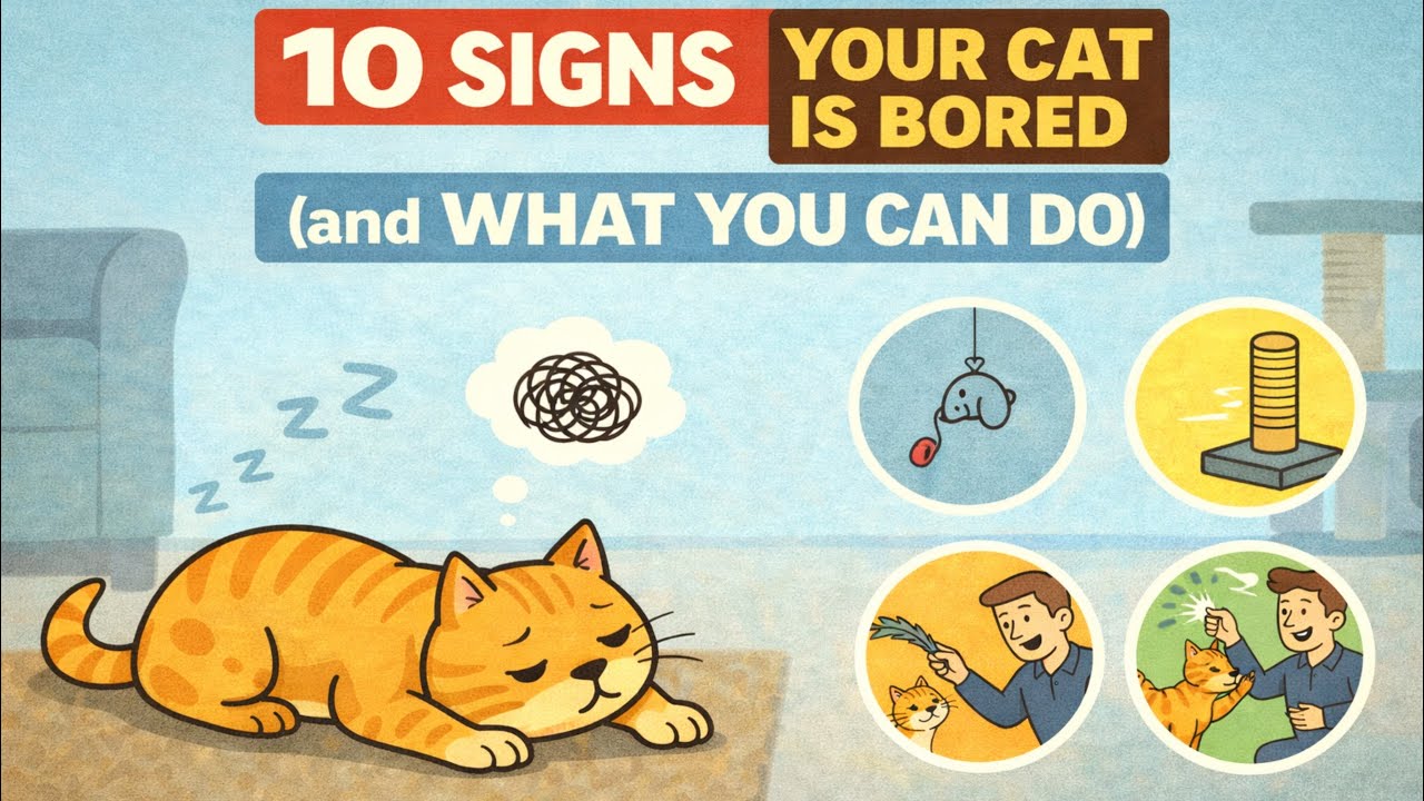 10 Signs Your Cat Is Bored (and What You Can Do)