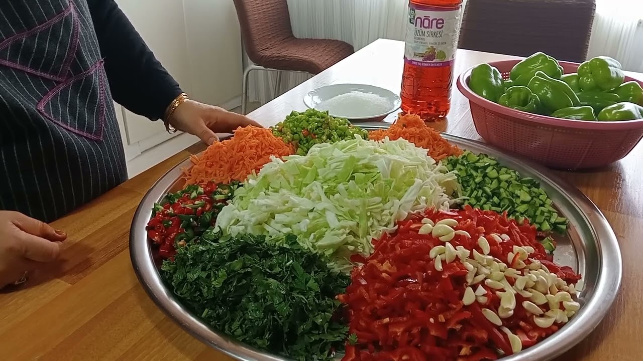 Dolma Biber Turşusu Nasıl Yapılır ? Doğal Ve Kolay Enfess  💯💯💯