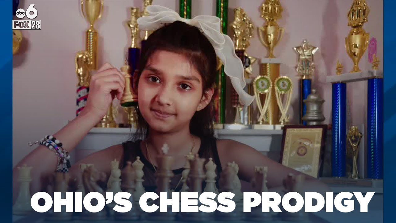 Ohio's young chess prodigy makes history by defeating grandmaster at age 10