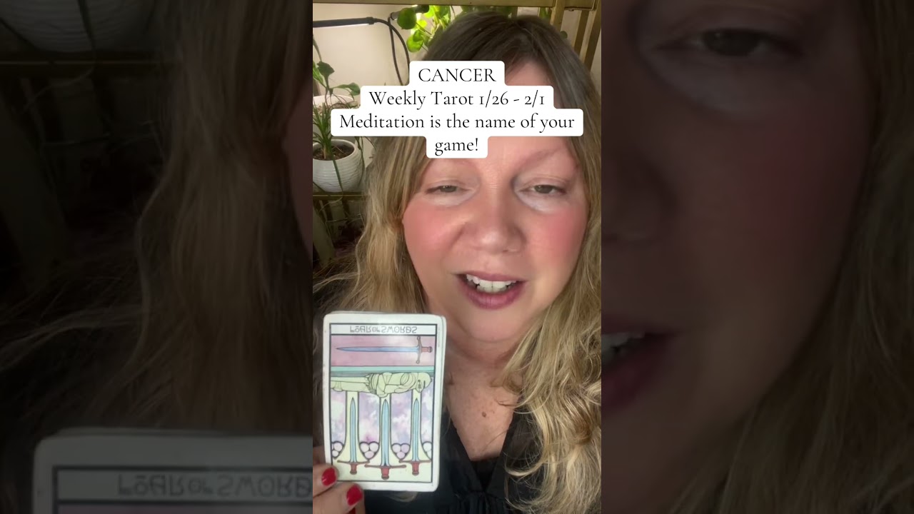 CANCER - Weekly Tarot Reading January 26th - February 1st