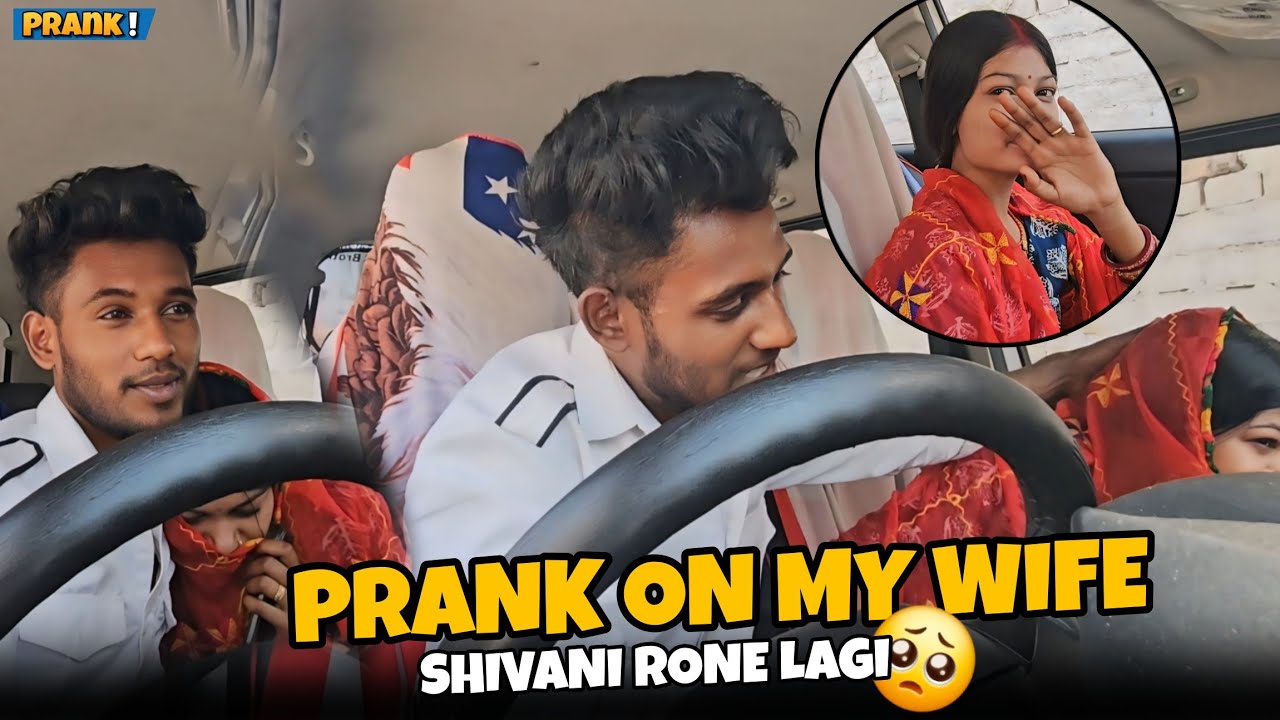 Angry Prank On My Wife 😱| Prank Gone Emotional 😱| Shivani Rone Lagi 🥺|Mr.Aman Vlogs