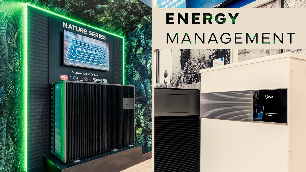 First look: Midea Nature ATW Heat Pump & iEasyEnergy solution | ISH 2025