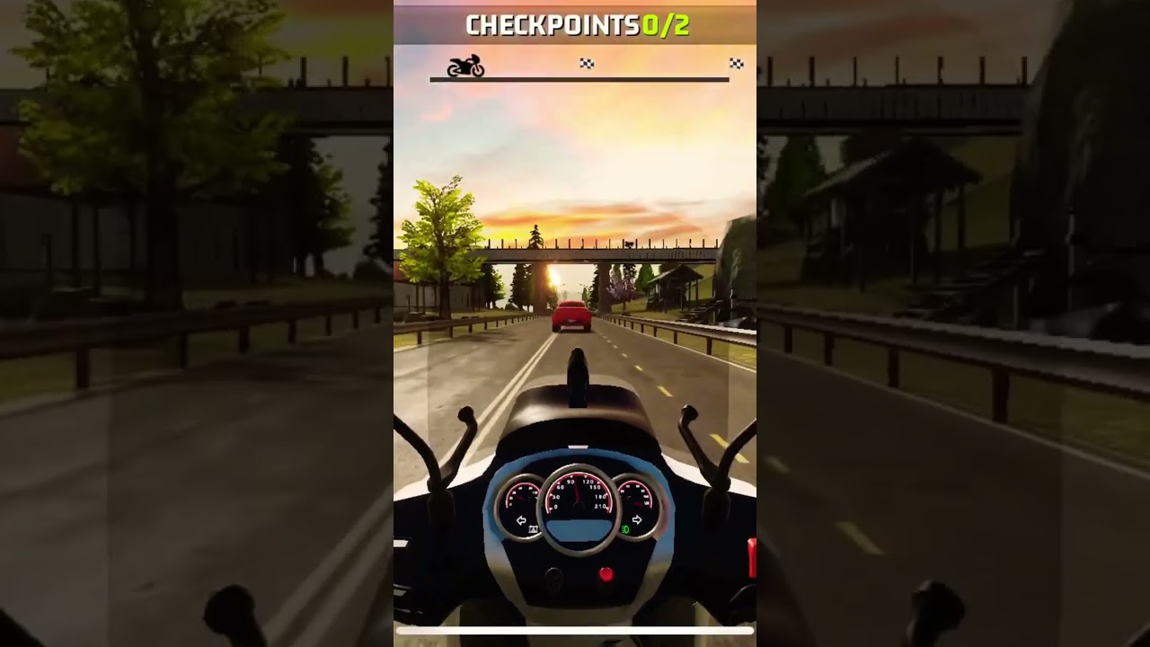 speed moto dash:real simulator gameplay android mobile game