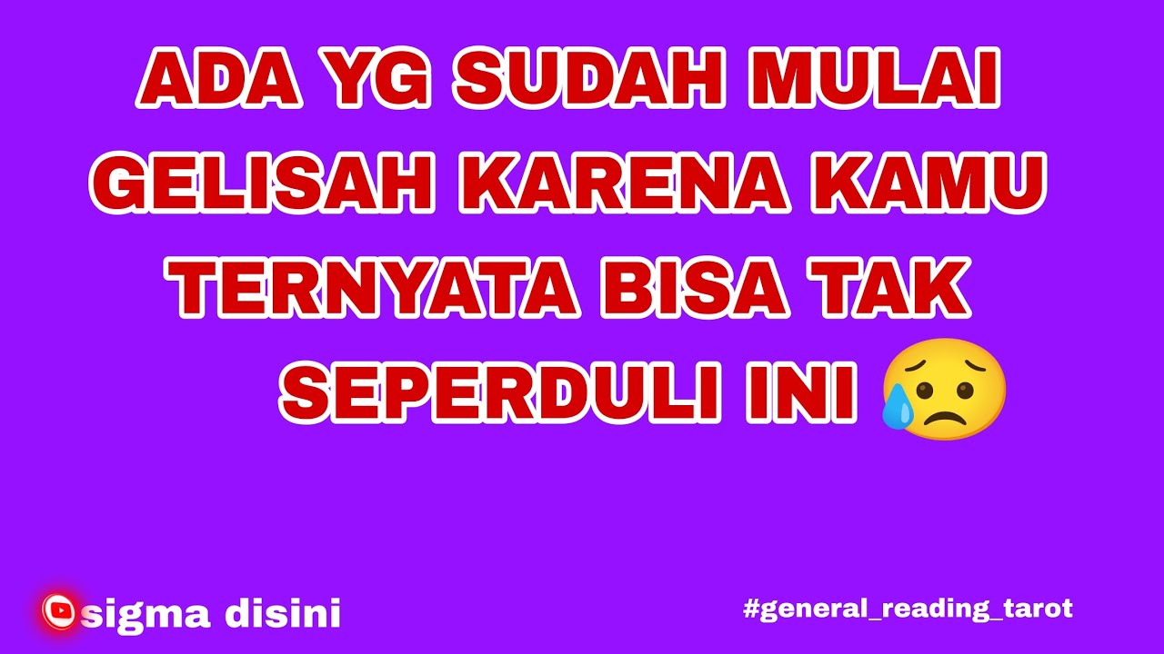 ☂️ADA YG SUDAH MULAI GELISAH KARENA KAMU TERNYATA BISA TAK PERDULI LAGI PADANYA 😢☂️#tarot #zodiak 