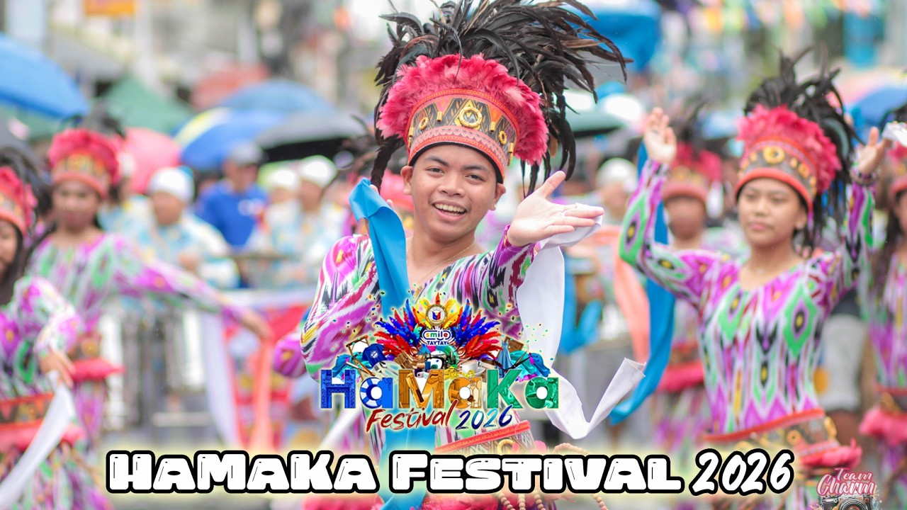 TayTay Rizal HAMAKA  Festival Grand Parade 2026  #hamakagrandparade2026 #SmileTayTay