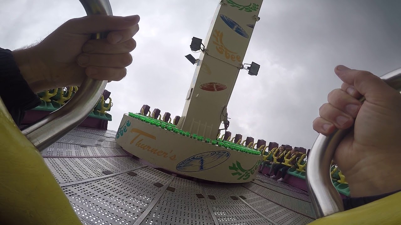 HUSS FRISBEE (onride) at Southport Pleasureland 1/9/2017