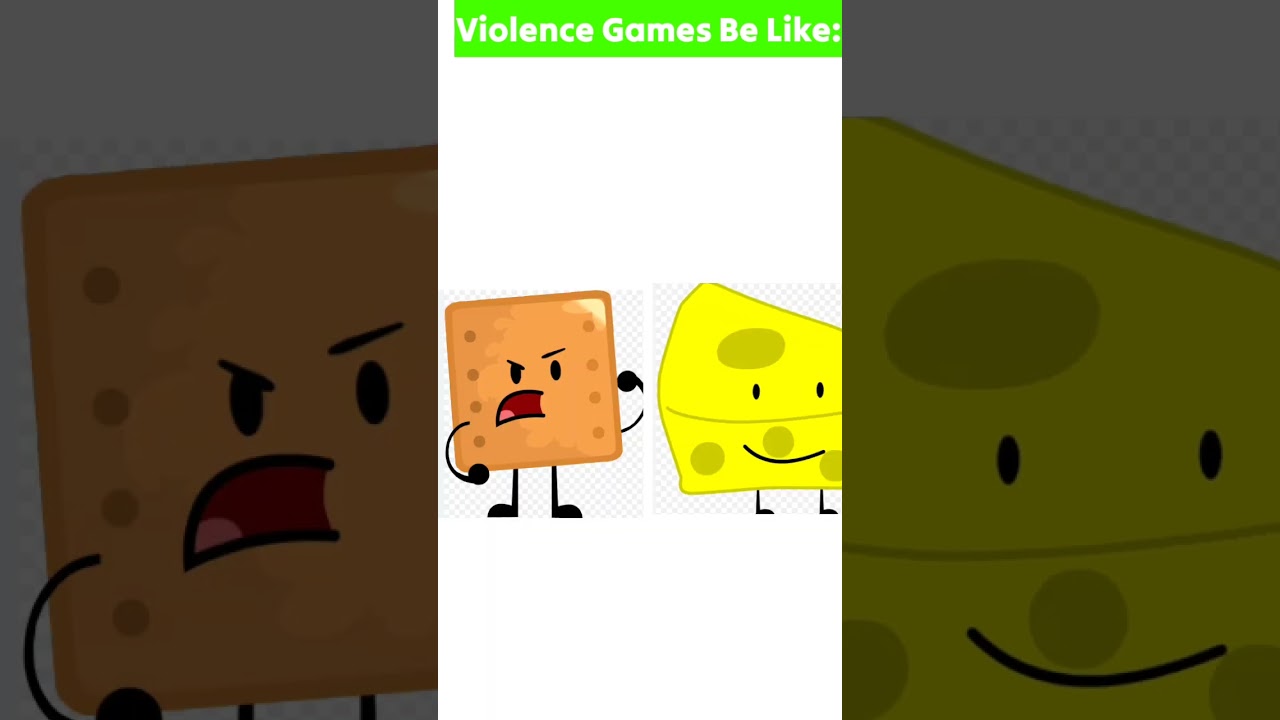 Object Shorts:POV 21 HUMOR (PART 2) Cracker Vs Cheese #fight #123race @TheNotekinsTheObjectThingy