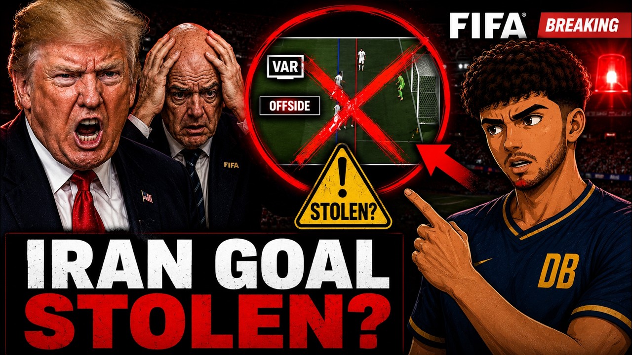 BREAKING NEWS&mdash; Disallowed Goal, Stadium Protests &mdash; Iran vs Belgium Was The Most Dramatic Match Yet