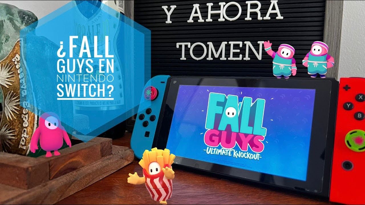 &iquest;YA JUGARON FALL GUYS EN NINTENDO SWITCH?