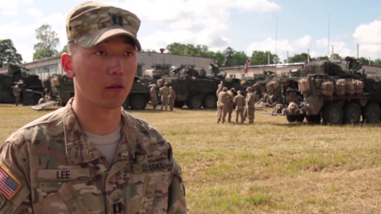 Enhanced Forward Presence Battle Group Poland Conducts a Road March to Rukla, Lithuania