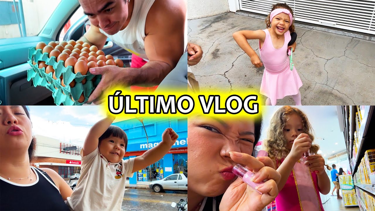 &Uacute;LTIMO VLOG DAS F&Eacute;RIAS | Fam&iacute;lia Maromba