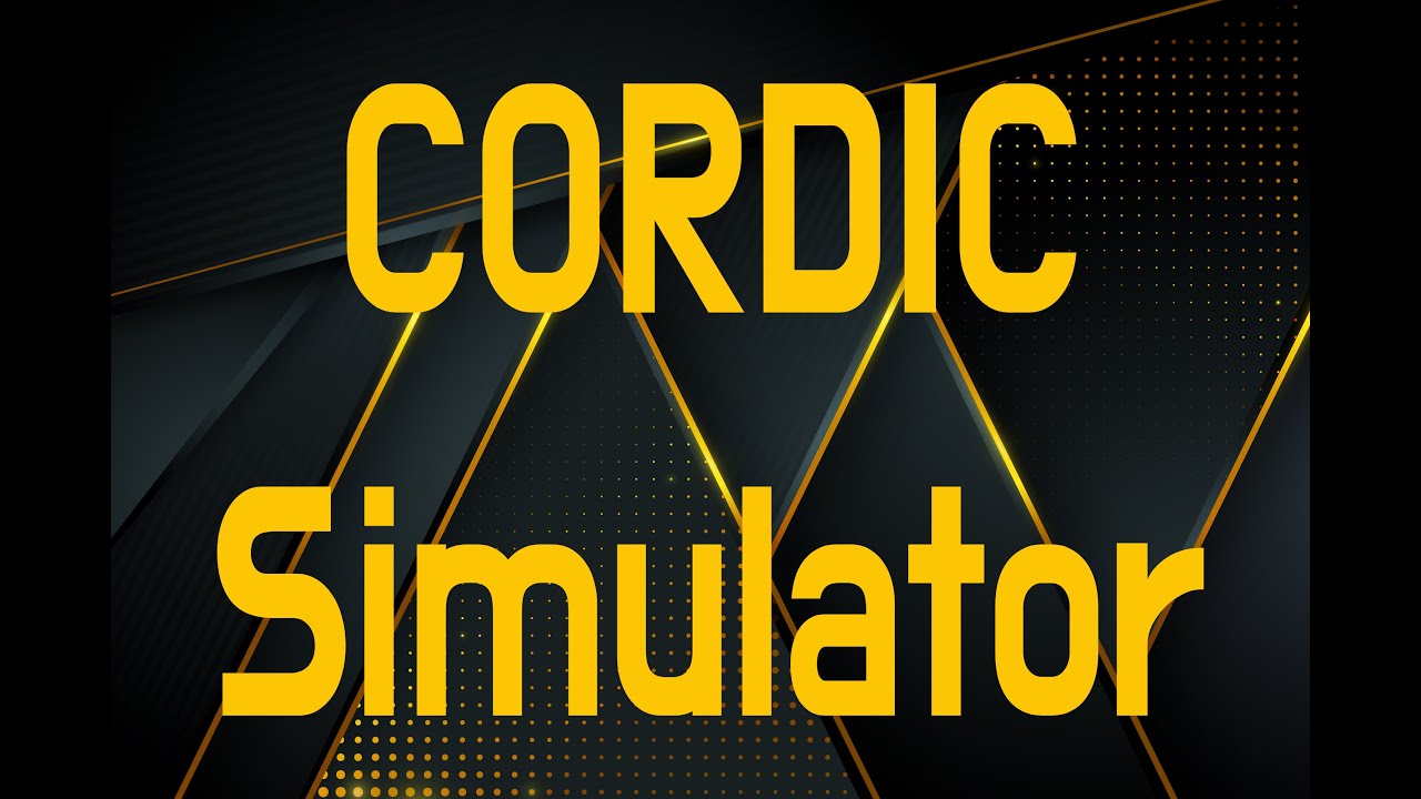 CORDIC Simulator