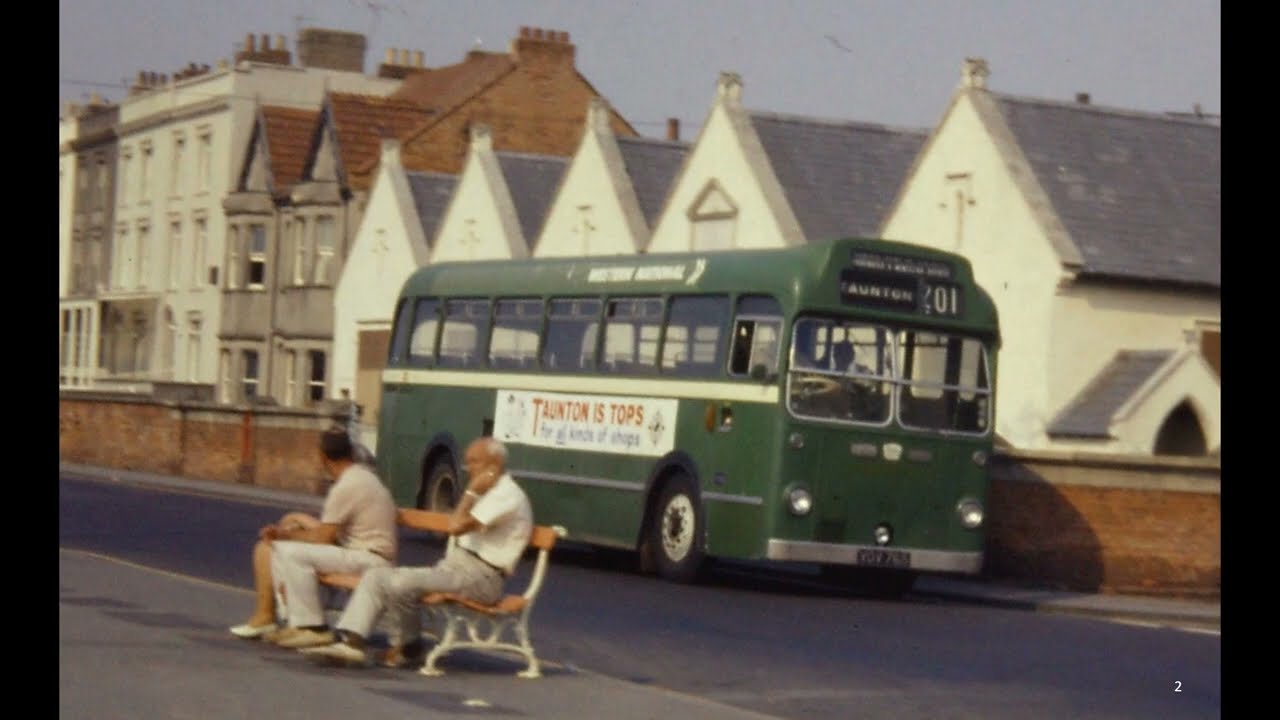 BURNHAM-ON-SEA BUSES IN THE 1970s