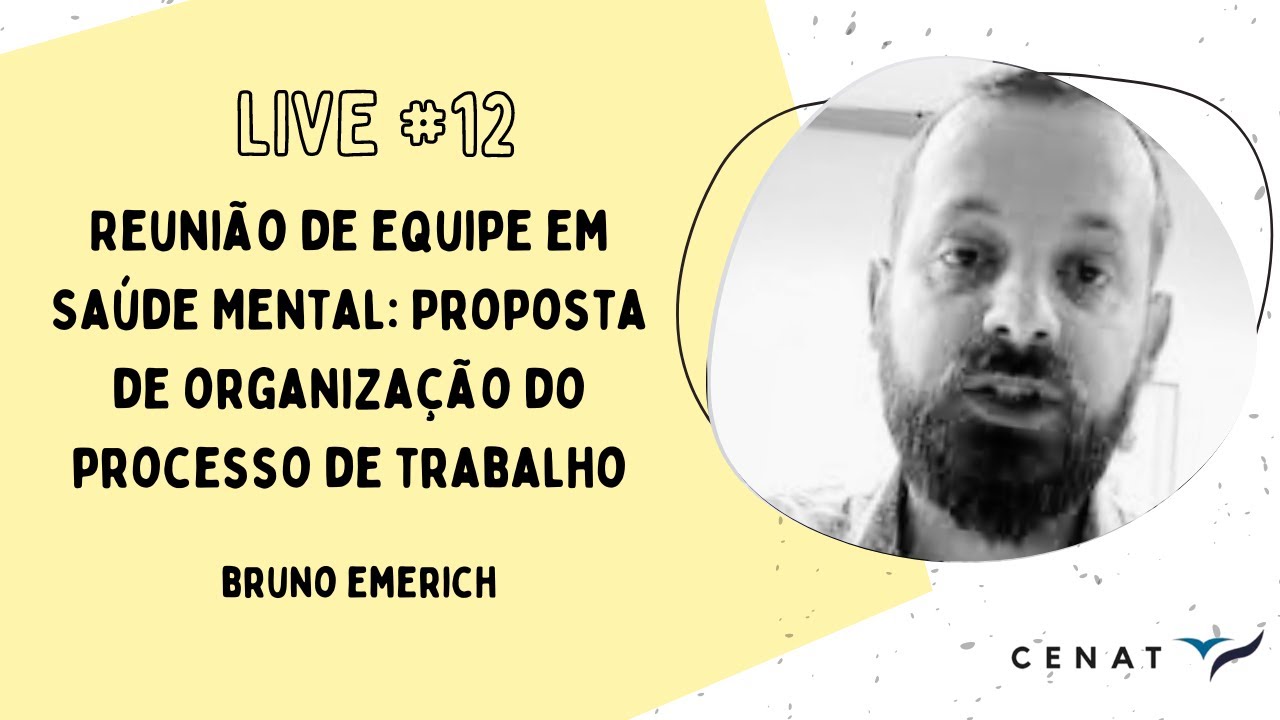 #12 - Reuni&atilde;o de equipe em Sa&uacute;de Mental: Proposta de organiza&ccedil;&atilde;o do processo de trabalho