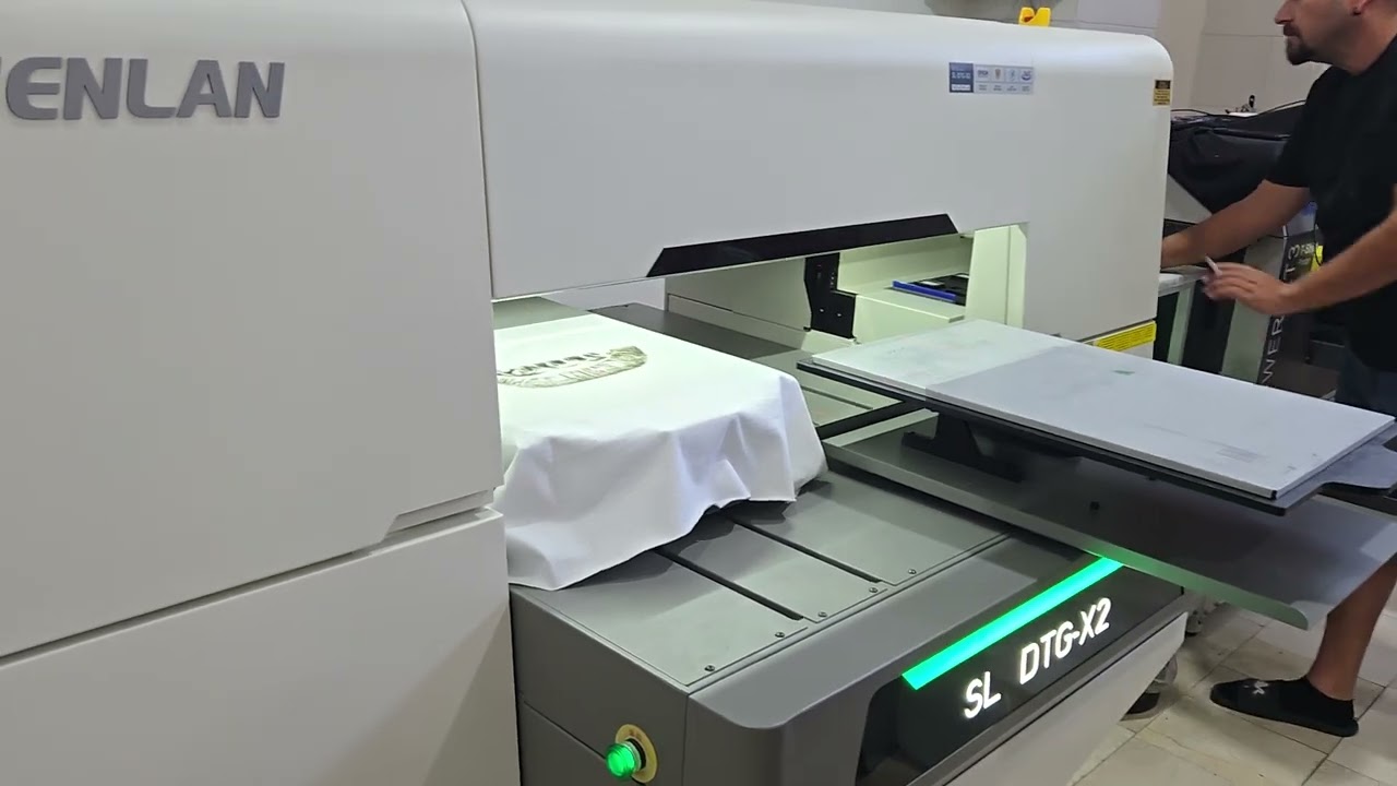 TÜRKİYE'DE İLK NEON EFEKT DTG BASKI TİŞÖRT MAKİNESİ
