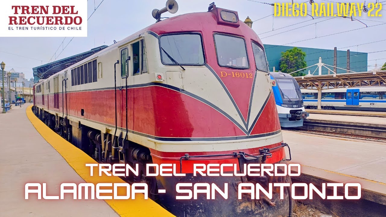 Recorriendo Alameda - San Antonio | Tren del Recuerdo 2024 | CHILE
