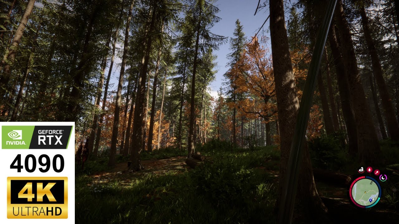 Sons of the Forest 4K MAX GRAPHICS Showcase - Autumn - RTX 4090 - 100+ FPS Gameplay