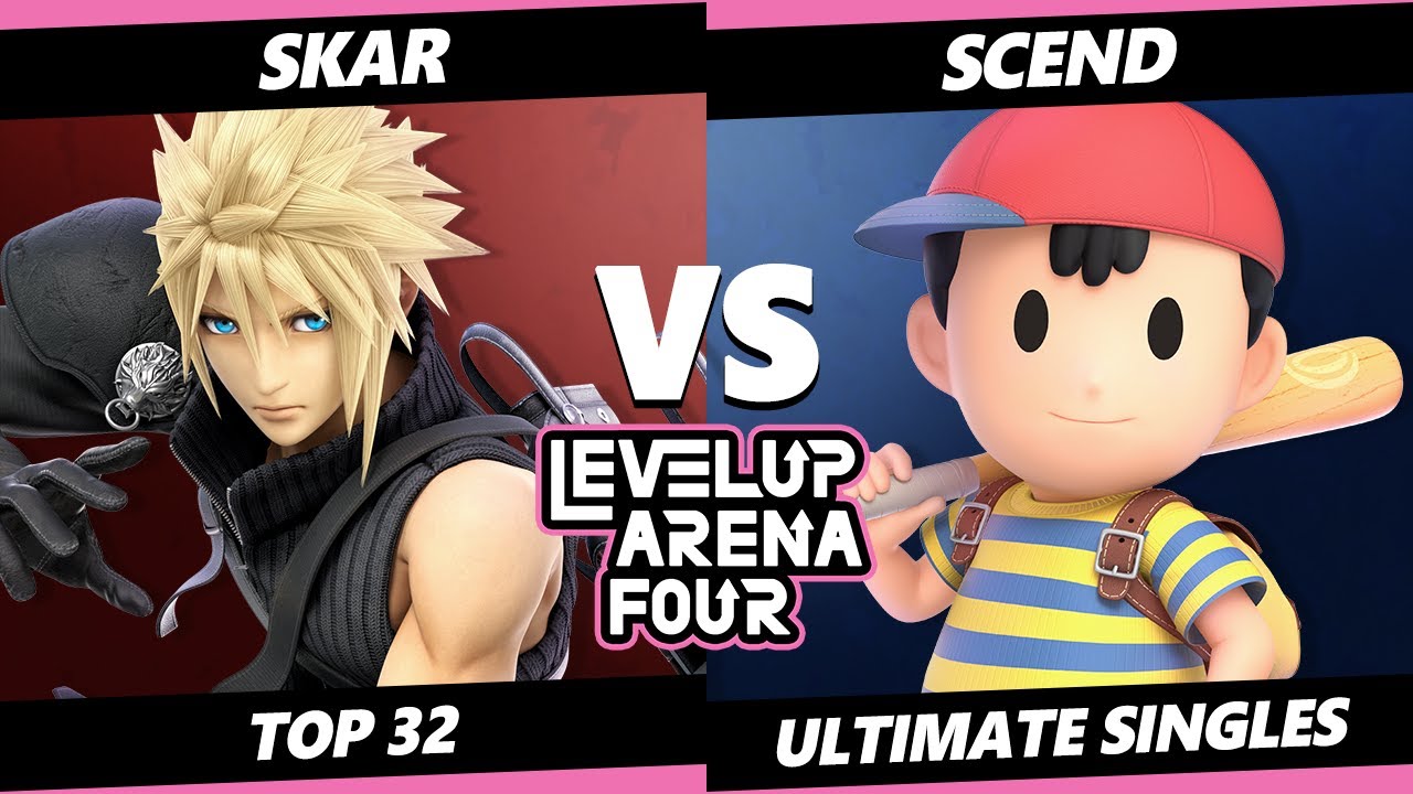 LUA4 Top 32 - Skar (Cloud) Vs. Scend (Ness) SSBU Ultimate Tournament