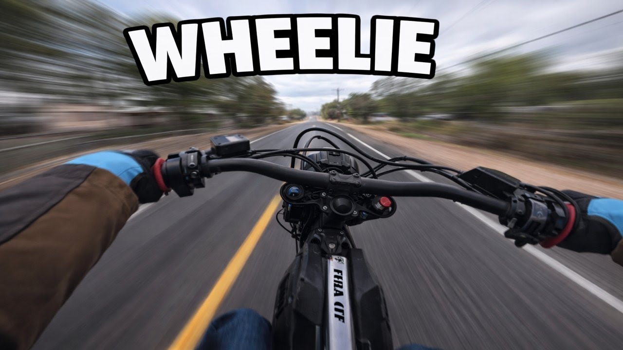 Wheelies.