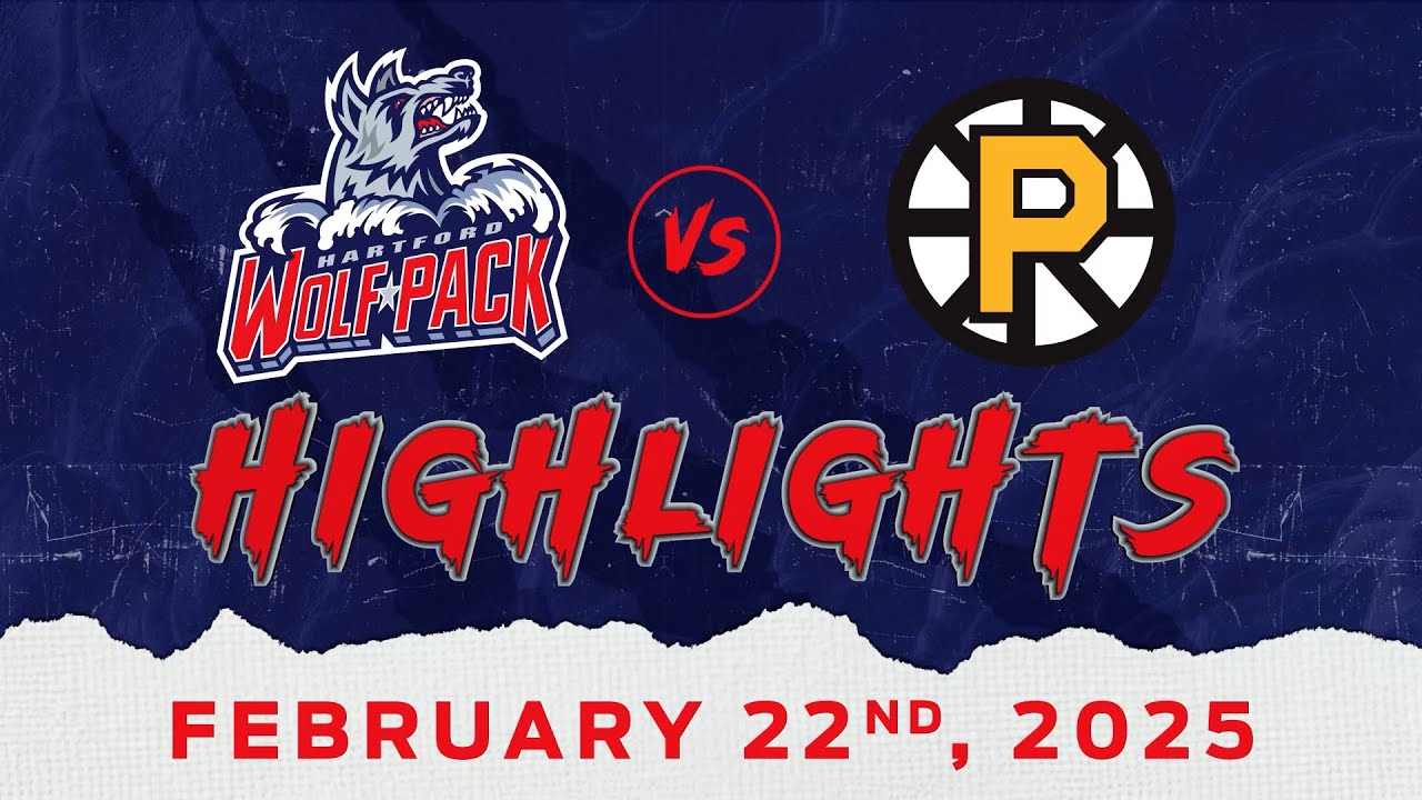 02.22.2025 Hartford Wolf Pack vs. Providence Bruins