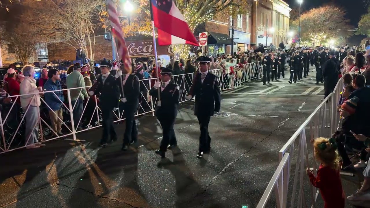 Newnan Marching Cats 2025 Newnan Christmas Parade 