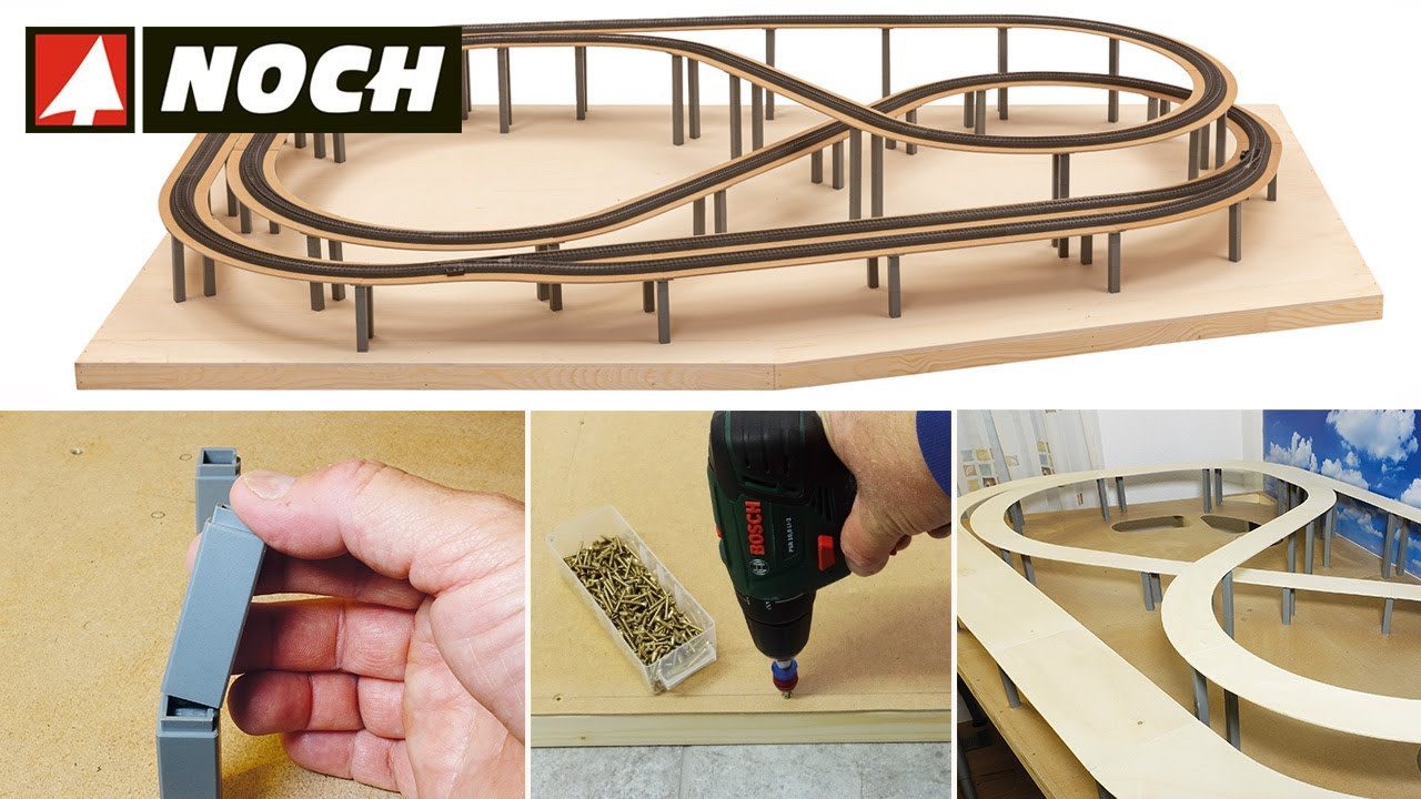 NOCH Easy-Track Trassenbausatz 
