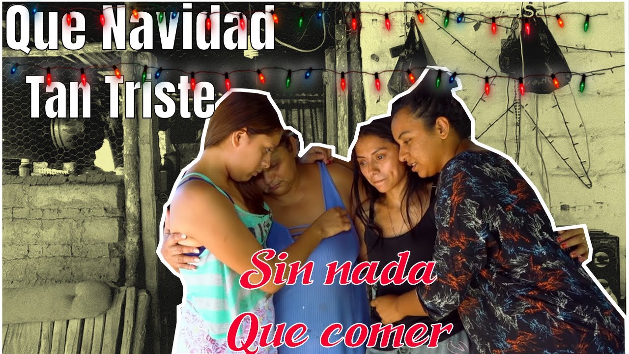 No desearías tener una navidad así. 