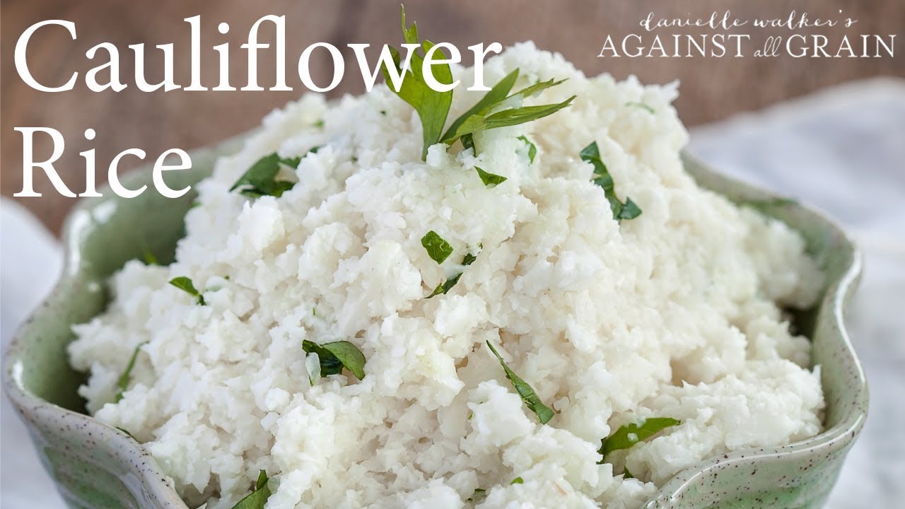 Simple Cauliflower Rice aka 
