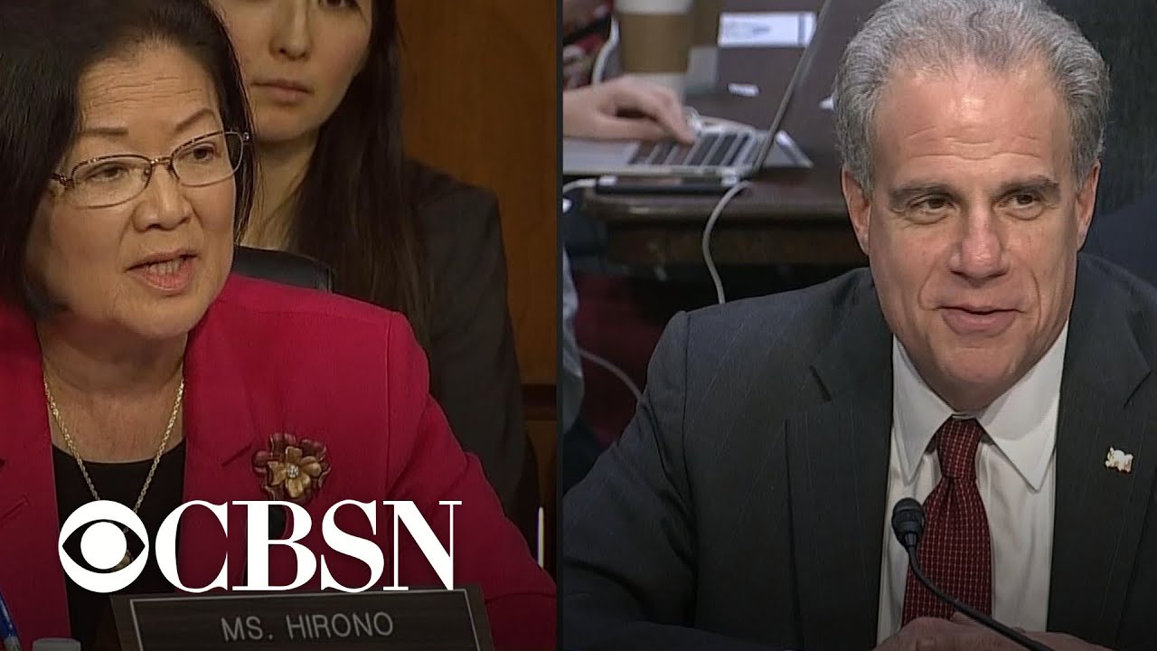 IG report hearing part 8: Senators continue to question Michael Horowitz