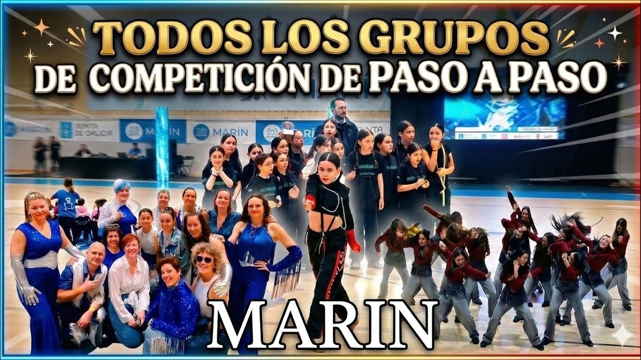 Grupos de competición de Paso a Paso en el campeonato  de Hip-hop INCREIBLE