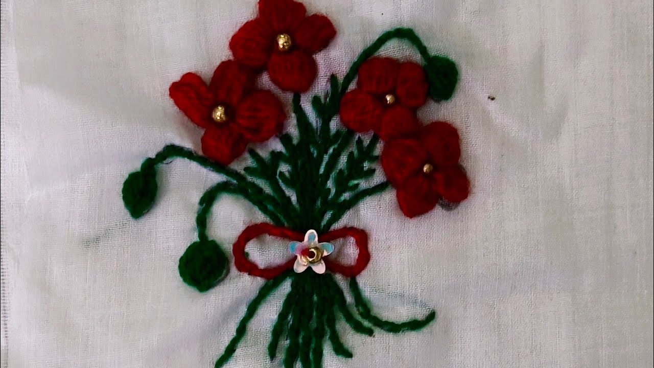 kashmiri Beautiful border embroidery design
