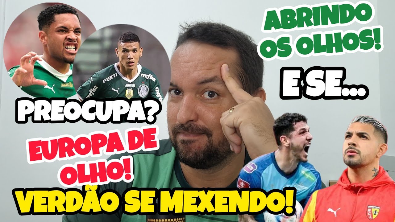 ⚠️ATEN&Ccedil;&Atilde;O! E SE ACONTECER ISSO C/ NINO? VERD&Atilde;O J&Aacute; SE MEXE. ROQUE D&Uacute;VIDA. EUROPA QUER OUTRO ATLETA.