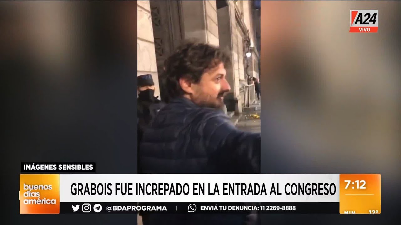 Así escracharon a Juan Grabois y a Ginés González García I A24