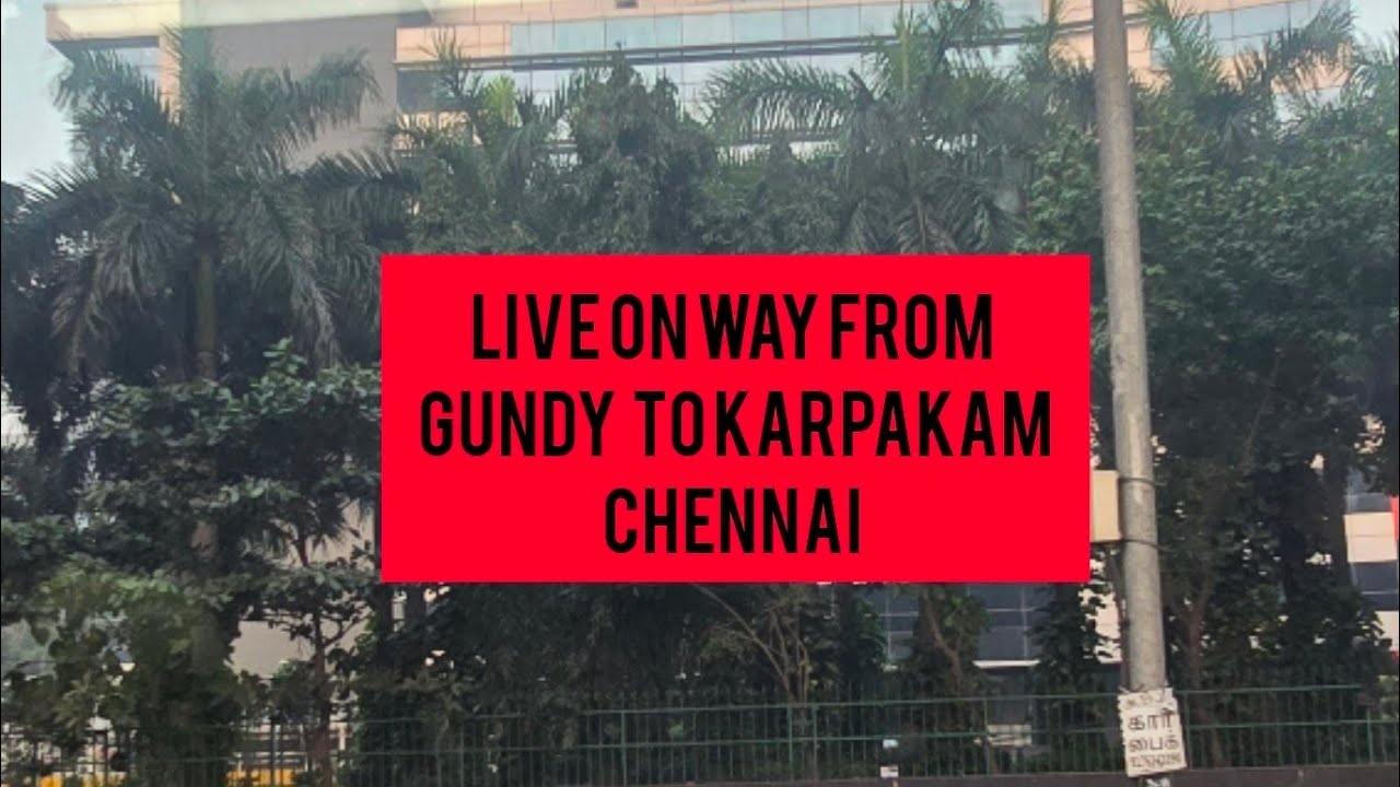 chennai Gundy to karapakam bus travel live : Mana Vd Telugu is live