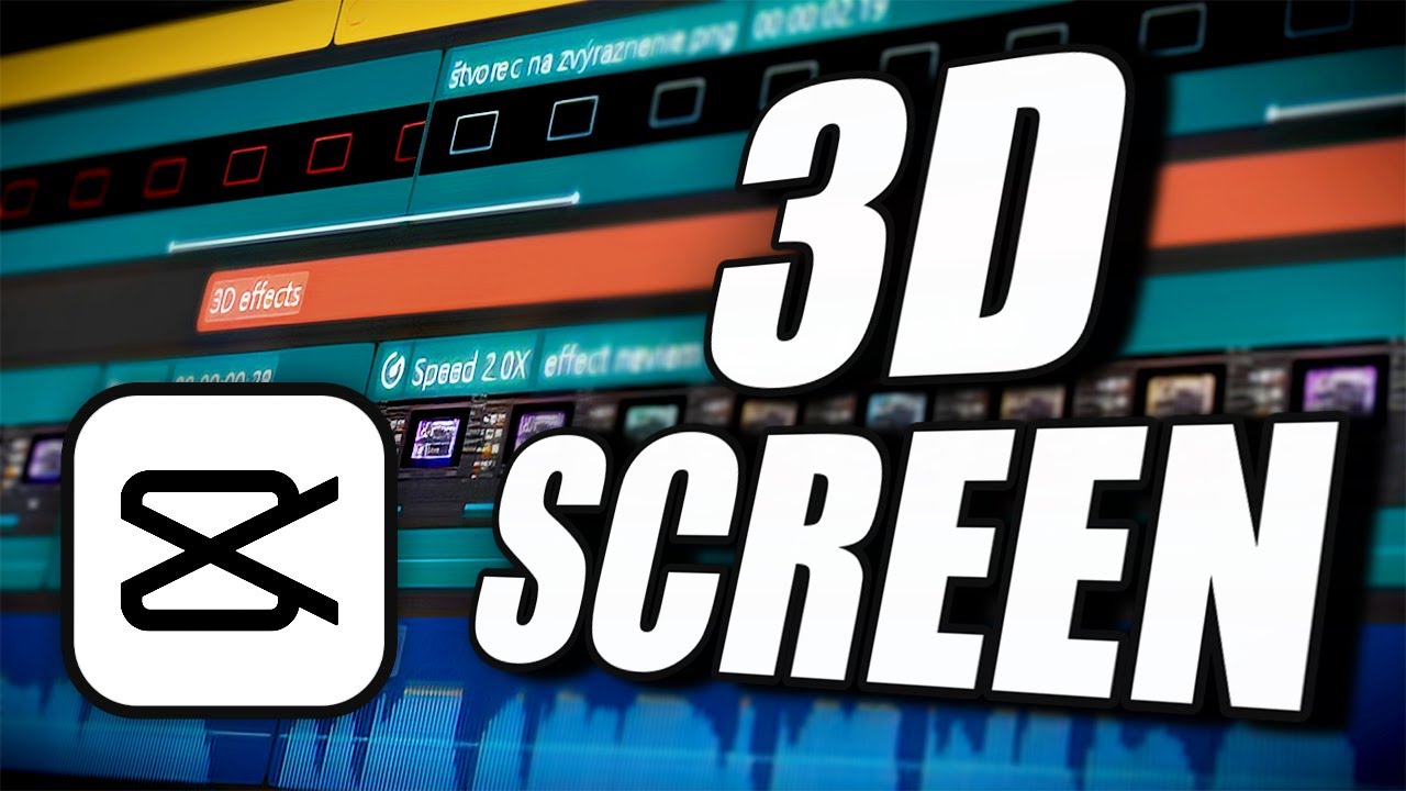 Эффект 3D-экрана в CapCut pc