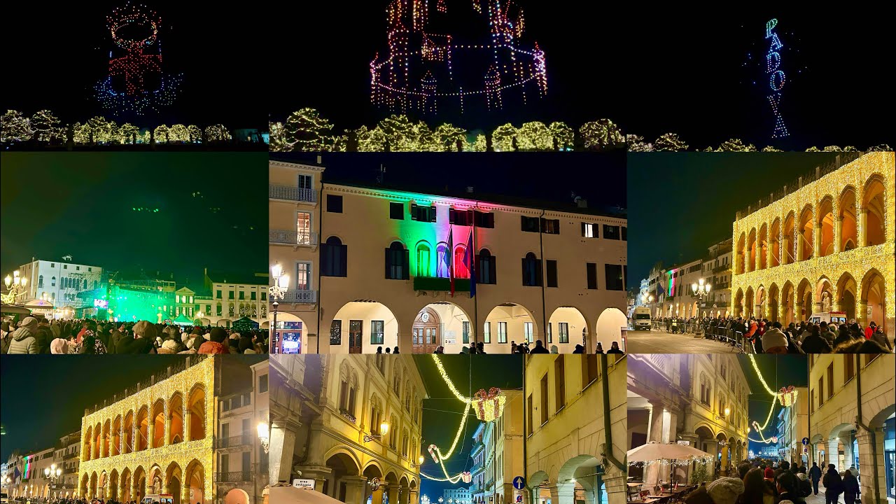 Capodanno 2026 a Padova il cielo di Prato della Valle si accende #italy #viral #subscribe #travel