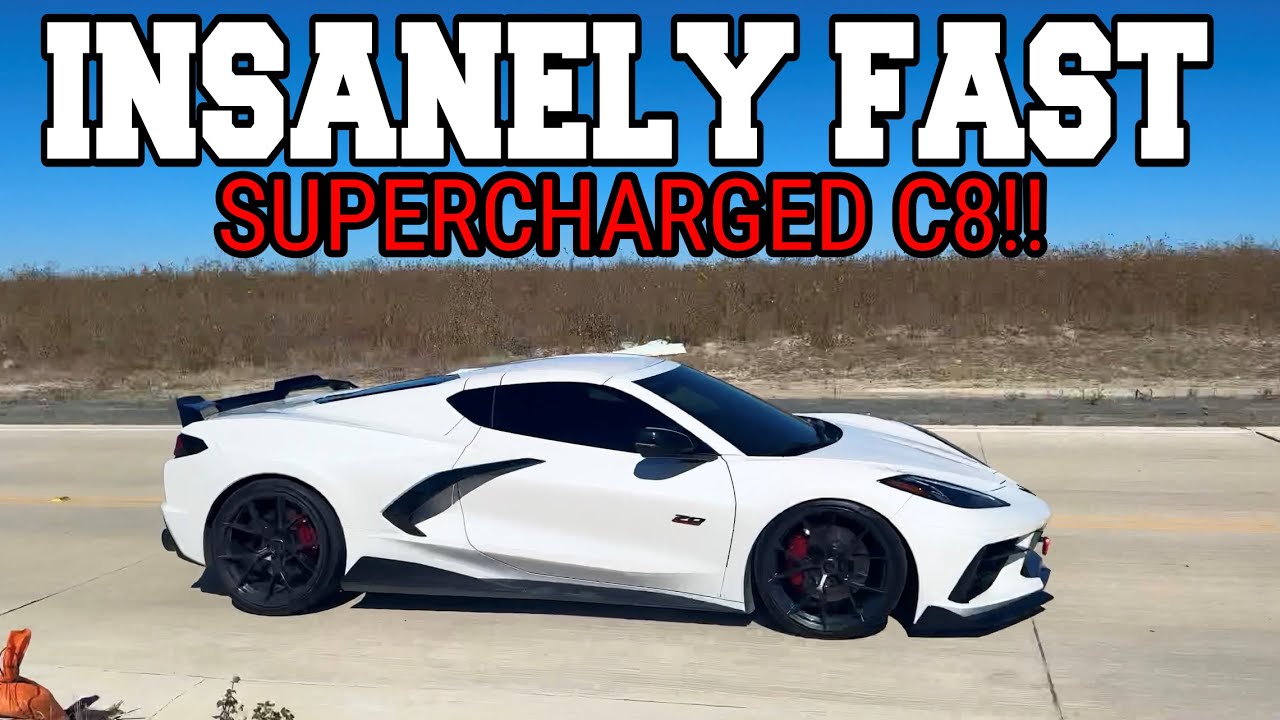 Corvette C8 с турбонаддувом! От лёгкого до дикого!