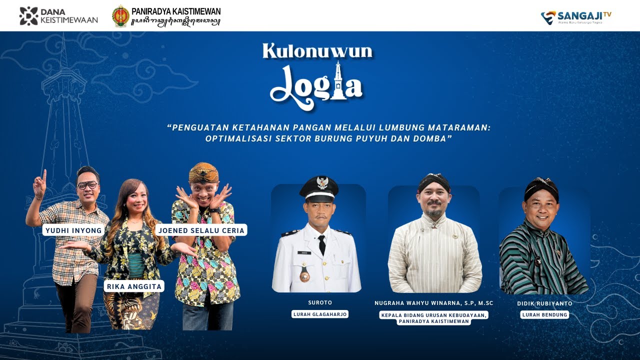 🔴 KULONUWUN JOGJA - LUMBUNG MATARAMAN BERSAMA PANIRADYA KAISTIMEWAN