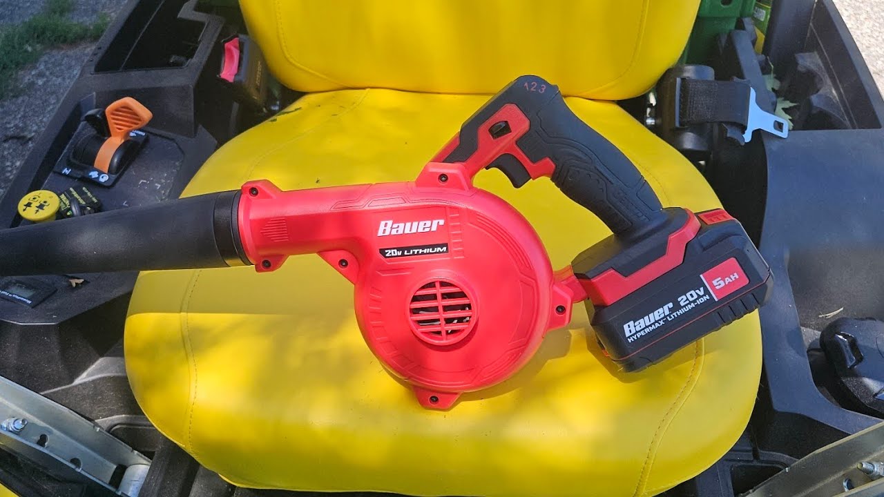 Bauer 20V Shop Blower From Harbor Freight