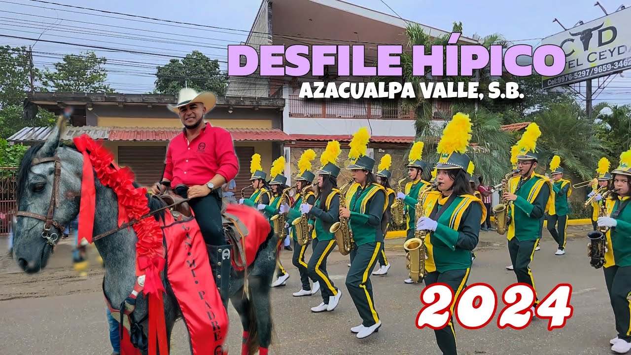 Desfile Hípico en Azacualpa Valle, Santa Bárbara HN