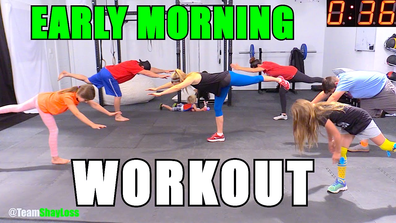 EARLY MORNING WORKOUT!