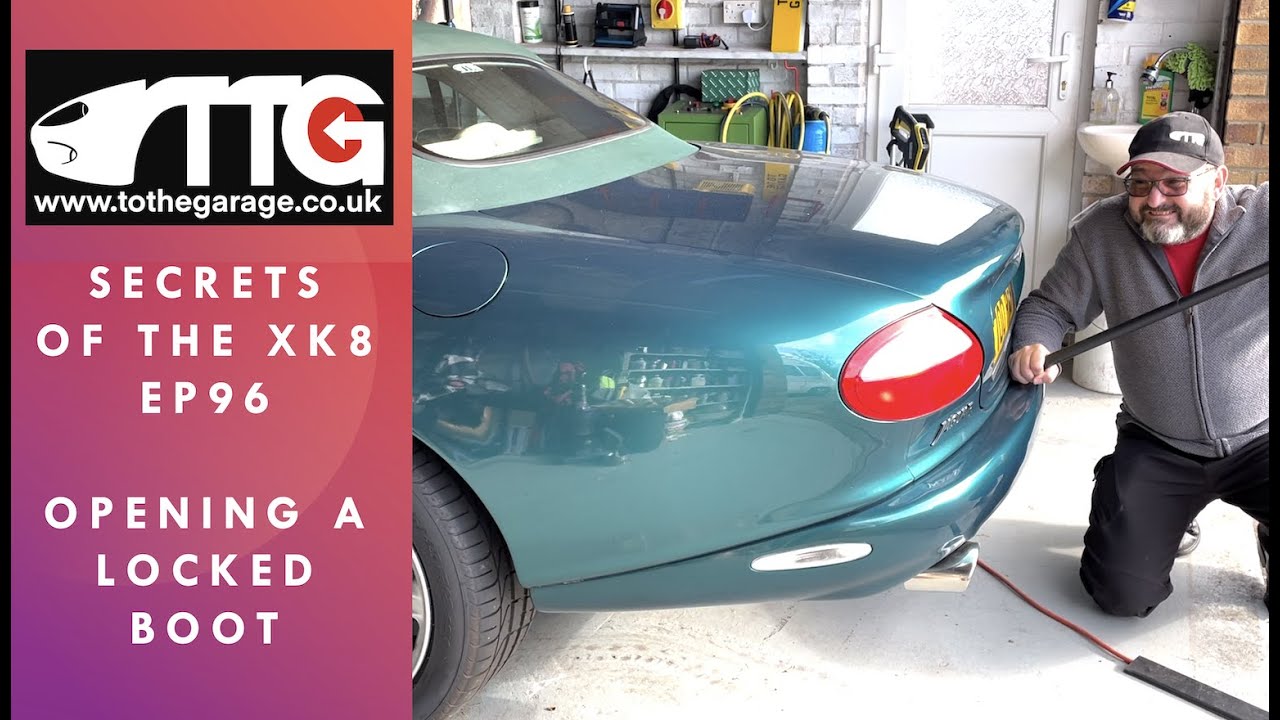 Секреты Jaguar XK8 XKR Эпизод 96. Взлом запертого багажника.