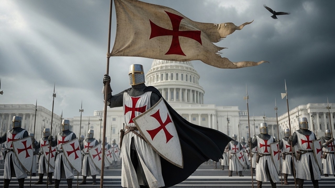 Powerful Templar War Anthem | Latin Chant for Holy Crusade, Strength & Divine Wrath